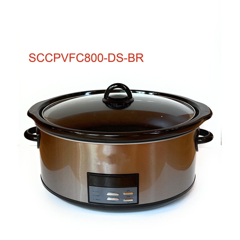 8QT Oval Slow Cooker Lid Replacement for CrockPot Slow Cooker