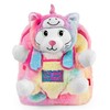 PERLETTI Kawaii Unicorn Backpack for Small Girls 3 4 5