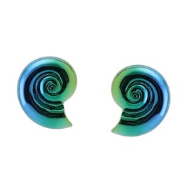 Betsey Johnson Women's Mermaid Jewels Shell Stud Earrings