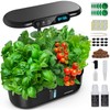 Ahopegarden Hydroponics Growing System kit: 12 Pod Indoor Herb Garden