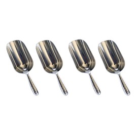 Winco 4 Pack 5 Oz. Aluminum Multi-Purpose Scoop Commercial Grade Quality