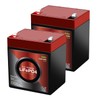 2 Pack ECI Power 12V 5Ah Lithium LiFePO4 Deep Cycle