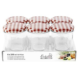 6er Tray konfitürengl. MD. 230ml