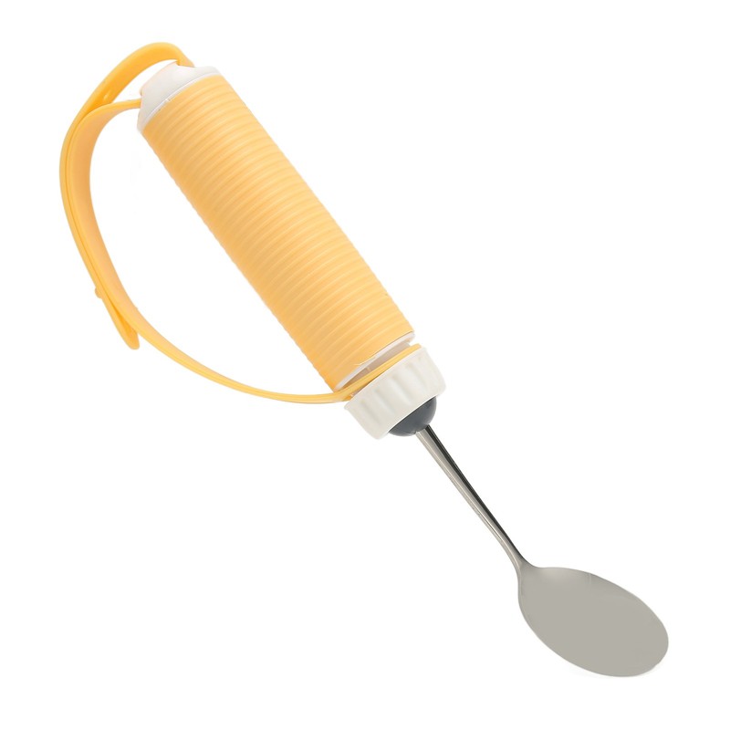 Disabled Patient Spoon Easy Grip Safe Stainless Steel Eating Aids