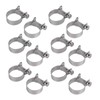 20PCS Hose Clamp Mini Stainless Steel Screw Hose Clip for