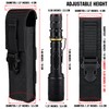 IronSeals Tactical Flashlight Pouch Holster Case Belt Pouch, Molle EDC