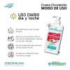 Crema Circulación Ozonizada 500ml, Ozonium Ozon006
