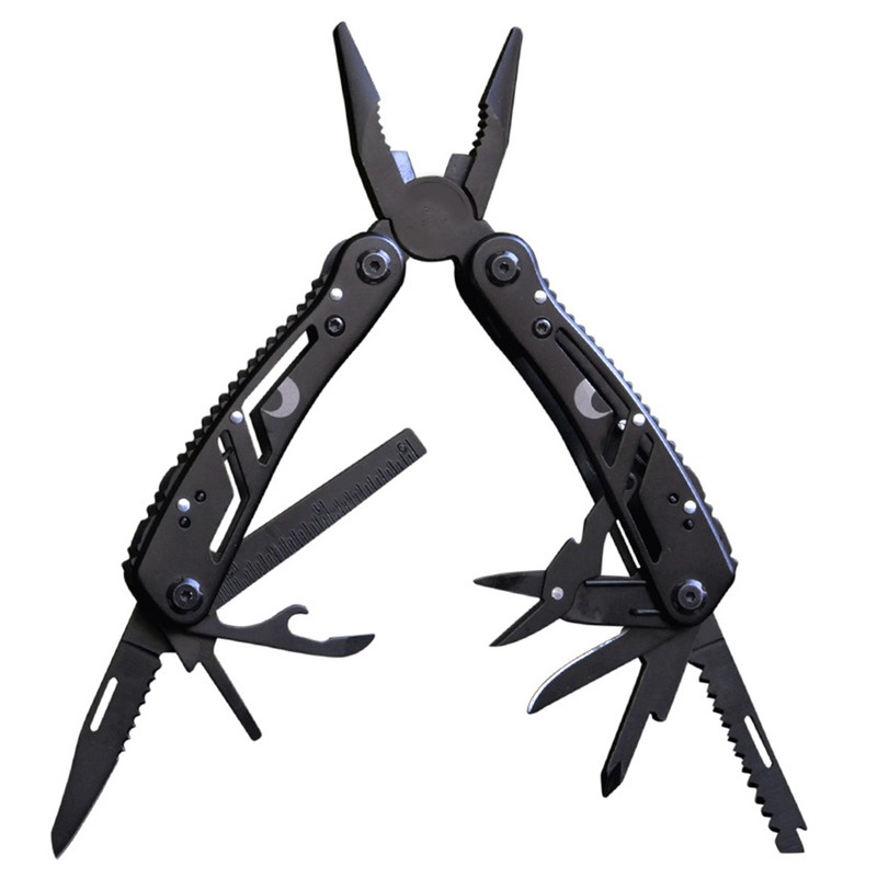Multitool Pliers Pocket Size Knife Screwdriver File Bottle Opener Saw