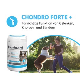 EMINENT Supplements Chondro Forte+ | Dog Supplements for Proper Function of Joints, Tendons and Ligaments
