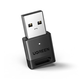 UGREEN UGREEN USB Bluetooth Adapter, 5.3 Bluetooth Adapter for PC, Plug & Play for Windows 11/10/8.1, Bluetooth Receiver & Transmitter for Keyboard/Mouse/Headphone/Speakers/Printer