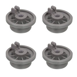 4X Dishwasher Lower Bottom Basket Wheels Compatible with Bosch 165314 00165314 AP2802428 165314 420198 423232 Hotpoint 36MM C00290453 43-BS-04 Dishwasher Spare Parts Universal Large Lower Rollers