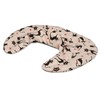 Mimi The cat Neck Pillow with Stand-up Collar, Cherry Stone