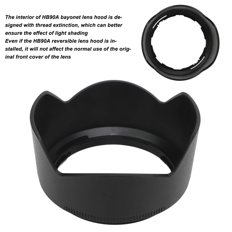 HB90A Bayonet Shade Flower Lens Hood Cover for Nikon Z
