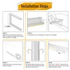 LBG Products Air Conditioner Side Panel Kit for Window AC