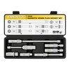 EMENTOL 7PCS 3/8" Drive Spark Plug Socket Set, CR-V, Swivel
