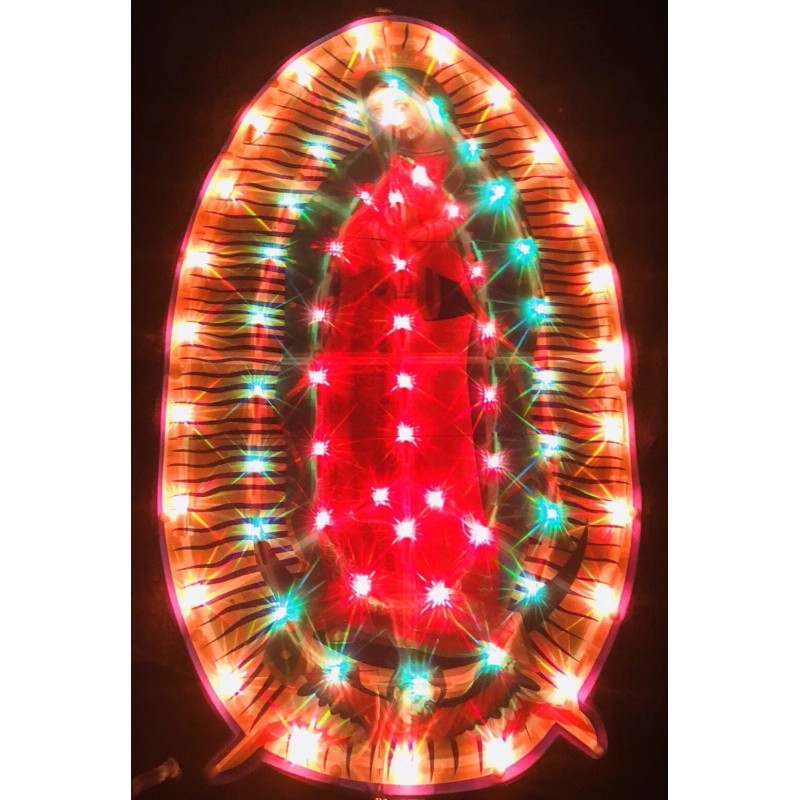 LightUp Our Lady Of Guadalupe Virgen De Guadalupe Con Luz