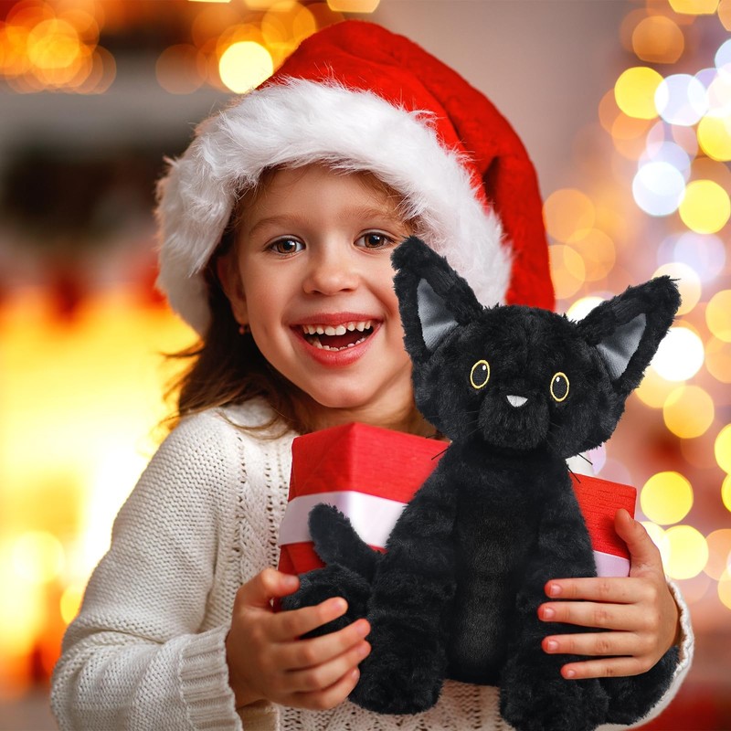 SuzziPals Coolable & Heatable Cat Stuffed Animals, Microwavable Heating Pad