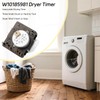 Upgraded W10185981 Dryer Timer Compatible with Whirlpool, Maytag, Kenmore, Crosley,