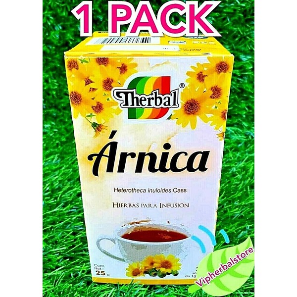 ARNICA TEA  / TE DE ARNICA Infusion 25 bags 0.3 oz. each Hierbas Infusion