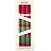 Aloha Bay Multi Color Taper Candle Merry Christmas – Coconut