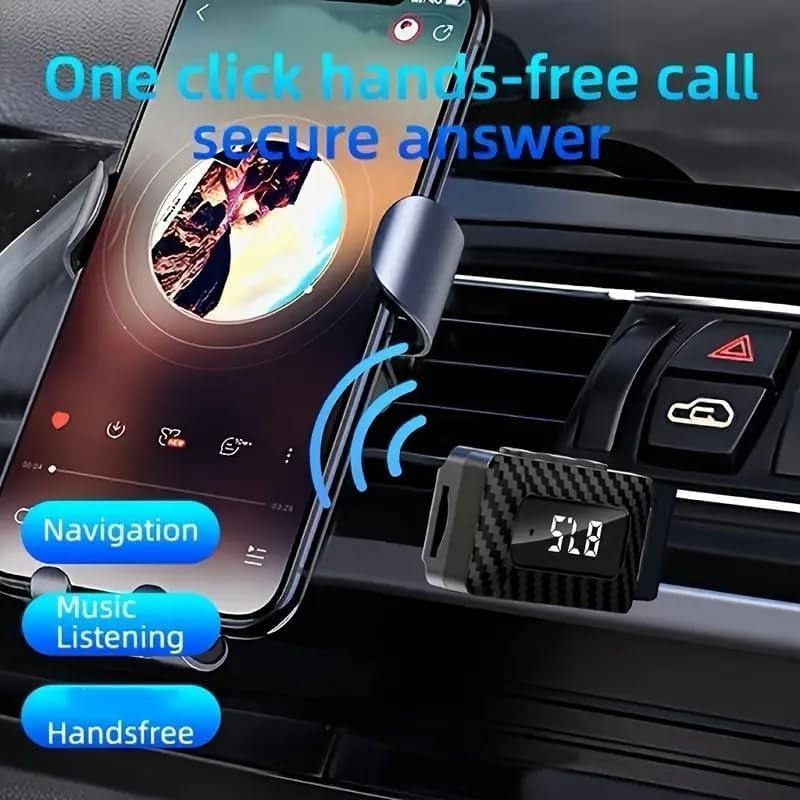 USB Bluetooth 5.3 Adapter, 3-in-1 Receiver and Transmitter with TF