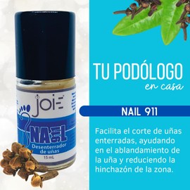 BE JOIE Ablandador de uñas de pies Remueve uñas encarnadas ayudando a ablandar la piel y aliviar el dolor facilitando el corte de uñas enterradas Contenido de 15 Mililitros (ml) Aplicar sobre uña enterrada