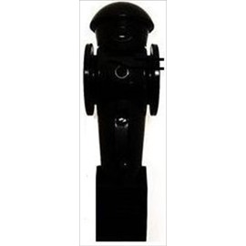 Tornado 4 Black Foosball Men Counter Balanced Pin