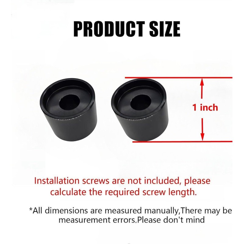 AC-MTORC 1 Inch Rise Handlebar Risers Extension for Harley 1-1/4