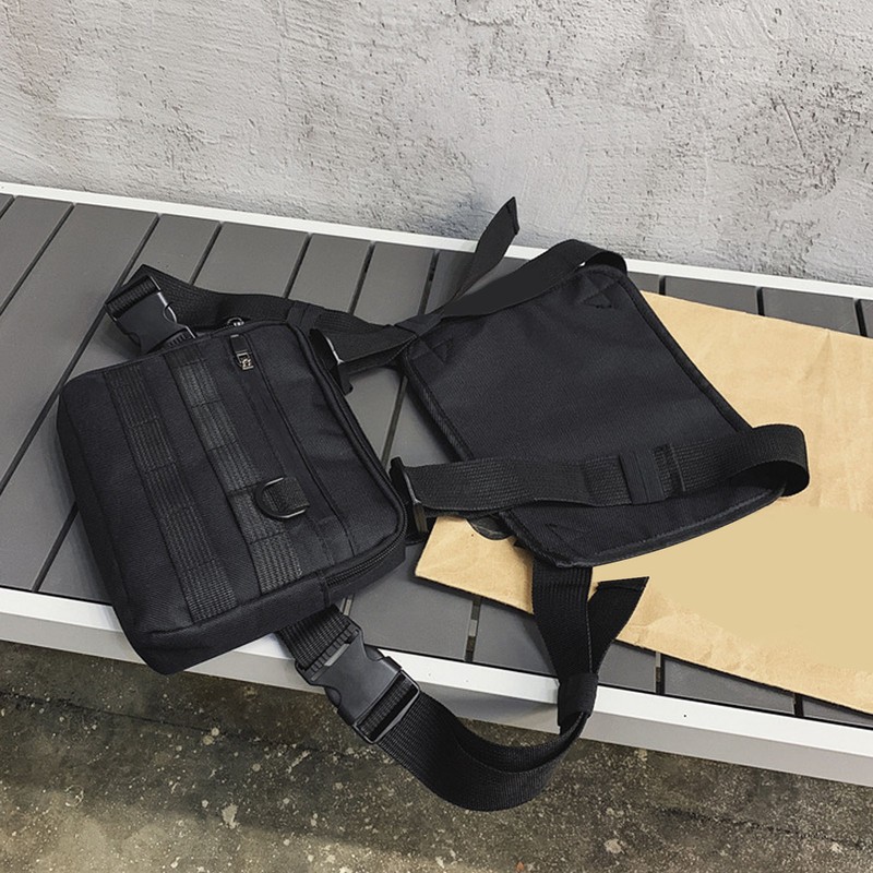 Chest Rig Waterproof Oxford Cloth Adjustable Shoulder Strap Pouch Vest