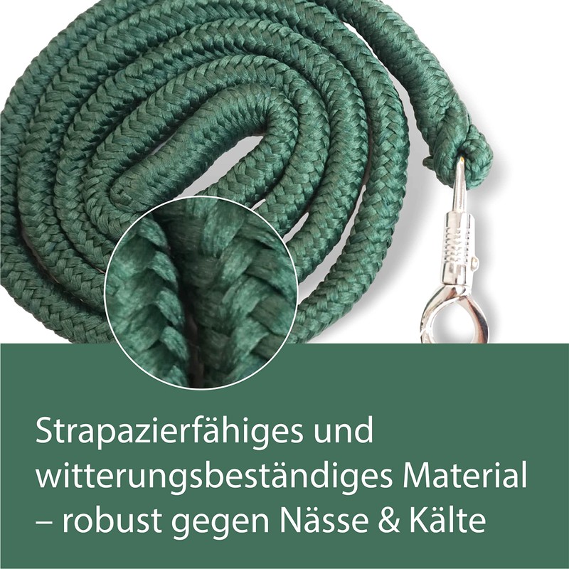 Lead rope with panic hook for horse in various stylish