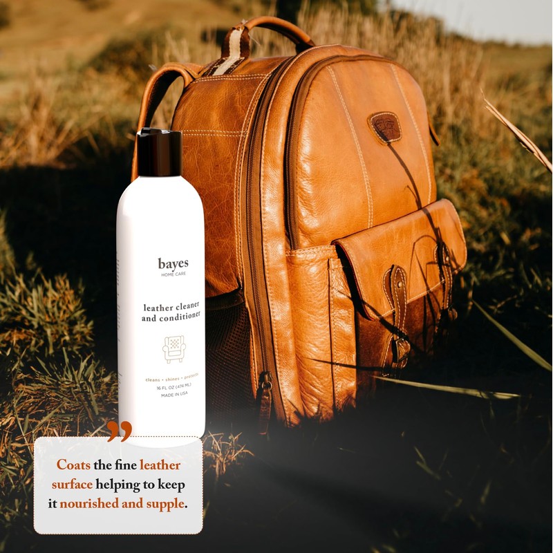 Bayes Premium High Performance Leather Upholstery Cleaner and Conditioner -