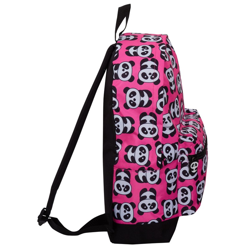 ScruffyTed Panda Girls Backpack For Kids Large Capacity Travel Rucksack