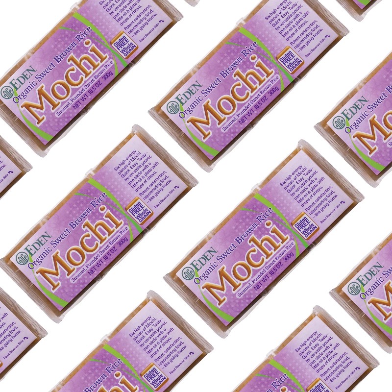 Eden Organic Sweet Brown Rice Mochi 10.5 Ounce Chewy Cakes
