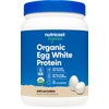 Nutricost Organic Egg White Protein Powder (1LB) 25 Servings Per