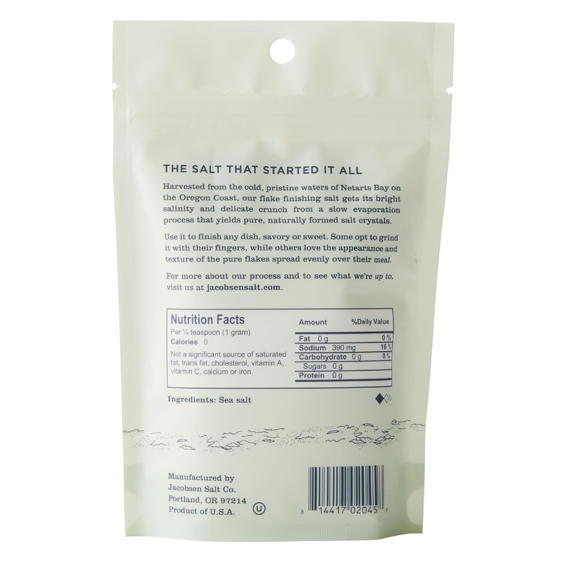 Jacobsen Salt Co. Pure Flake Sea Salt – Kosher Salt,