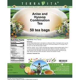 Anise and Hyssop Combination Tea (50 tea bags, ZIN: 513061)