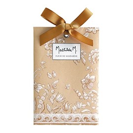 MATHILDE M. - Scented Bag for Cupboards, Drawers, Luggage and Cars - Aroma Fleur de Mandarin
