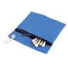 MUXSAM 1 Piece Golf Tee Bag Nylon Blue 16 x