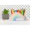 KAJAWIS Colouring Pencil Organiser Desk Organiser for Kids Rainbow ECO