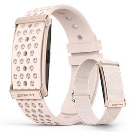 EnergyPort Smart Bracelet with Blood Oxygen/Blood Pressure Monitor, 60-Day Battery Health Fitness Tracker with 2 Bands,Lifetime Membership,Activity Tracking Heart Rate Sleep Monitor for Android iOS