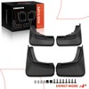 A-Premium Set of 4PCS Mud Flaps Splash Guards Mudflaps Mudguards
