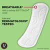 U by Kotex Security Lightdays Panty Liners, Light Absorbency, Regular
