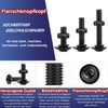 Pack of 10 M5 x 12 Screws, Pan Head Screws