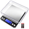 Fuzion Digital Kitchen Scale 3000g/ 0.1g, Pocket Food Scale 6