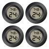 Mini Hygrometer Indoor Outdoor Thermometer Humidity Meter Digital LCD Temperature