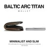BALTIC ARC Credit Card Holder with Metal Money Clip, RFID