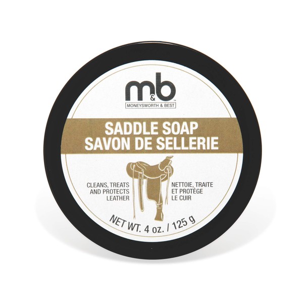 Moneysworth & Best Saddle Soap Tub, 4-Ounce