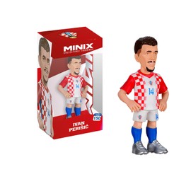 MINIX - Football Stars - Coppa del Mondo #150 - Croazia - Perišić - Personaggio da collezione 12 cm