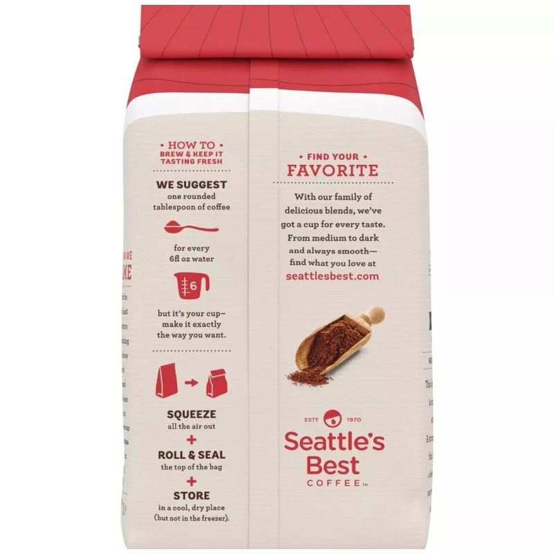 Starbucks Coffee (Pack of 6) Seattle’s Best Coffee Henry’s Blend