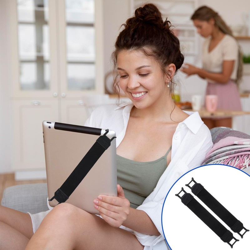Ptwola Hand Strap Holder Universal Tablet Secure Grip Holder High